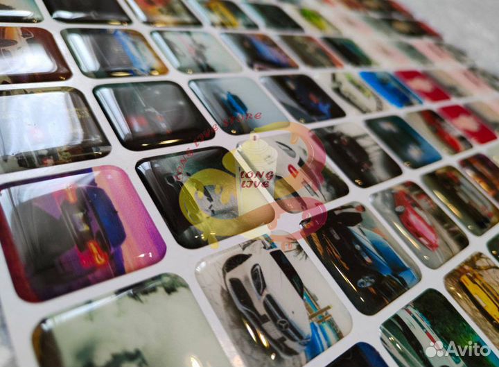 3D-стикеры на телефон оптом