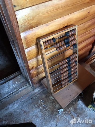 Счеты деревянные бухгалтерские СССР