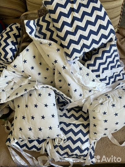 Бортики в кроватку