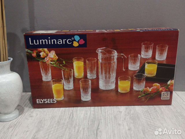 Новый Набор столовой посуды luminarc 13 предметов