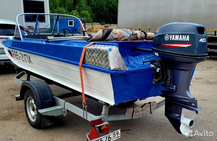 Казанка 5м3+yamaha 40