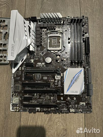 Материнская плата asus Z170-A