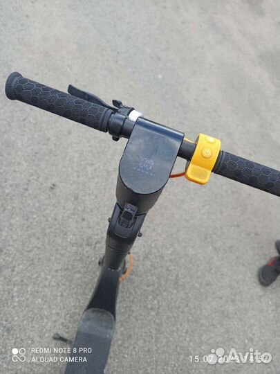 Самокат взрослый электрический бу