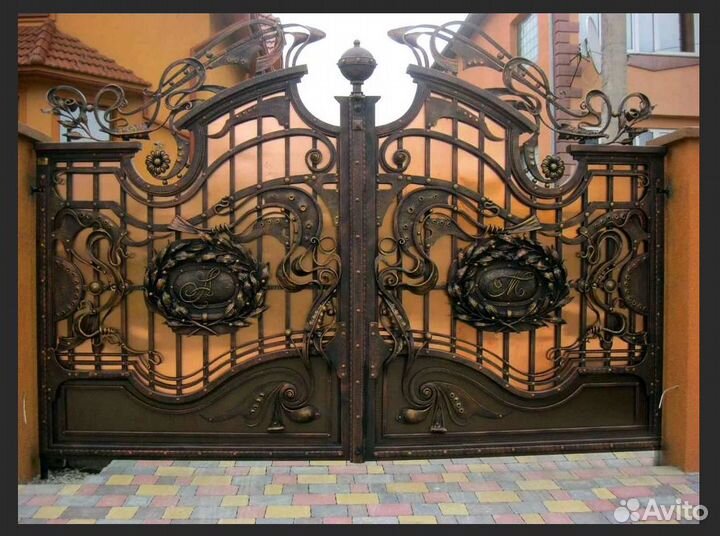 Кованные ворота