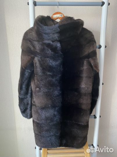 Шуба норковая поперечка 3в1