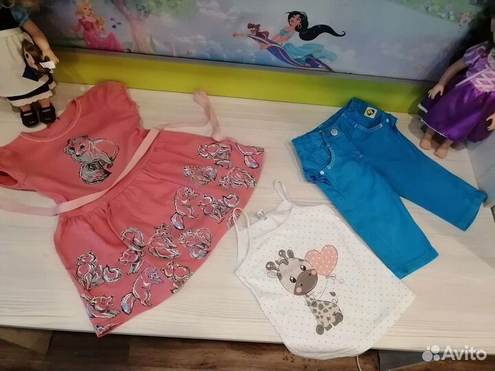 Вещи пакетом для девочки на 4г