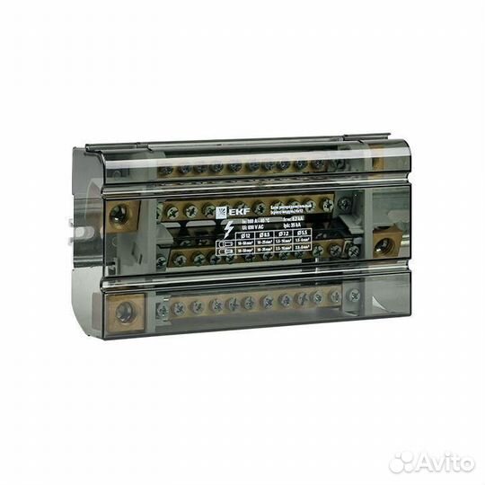 Блок распределительный (кросс-модуль) 160A (4x12) PROxima EKF db-160-4x12