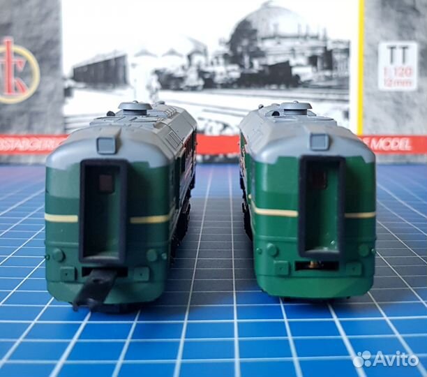 Железная дорога тт 1/120 2М62 Пересвет