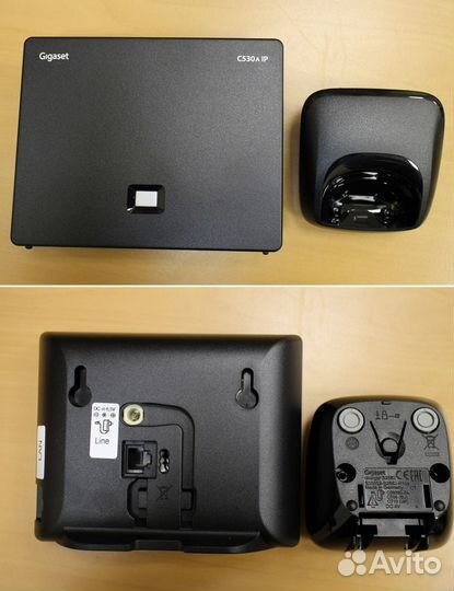 2шт Voip телефона Gagaset C530A IP (комплект)
