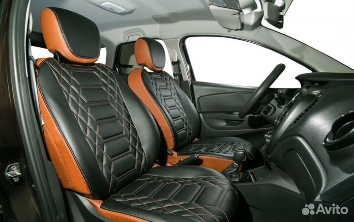 Автомобильные чехлы Ниссан Тиида хэтчбек 2008г