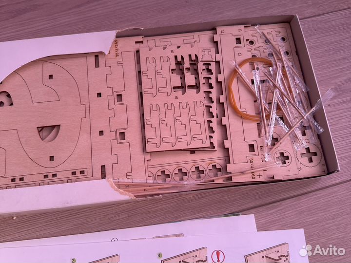 Сборная деревянная модель ugears сейф (safe)