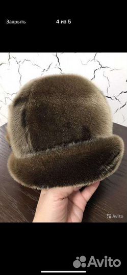 Шапка женская из нерпы