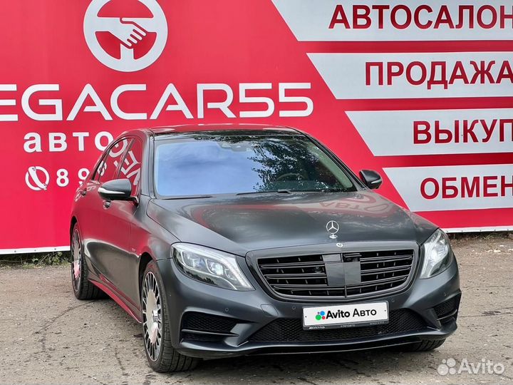 Mercedes-Benz S-класс 4.7 AT, 2014, 17 000 км