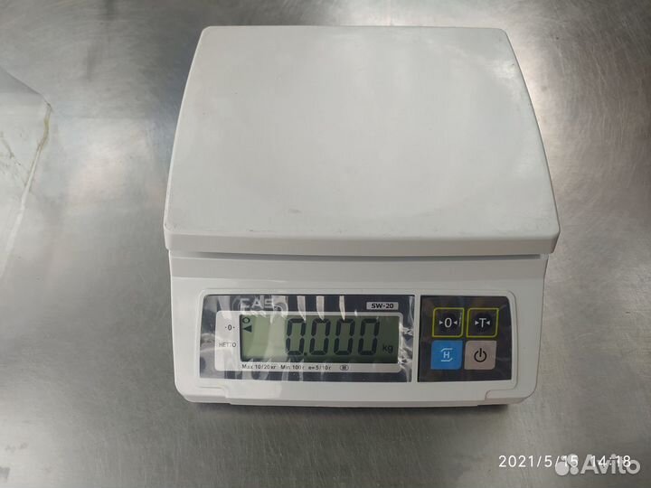 Весы настольные электронные