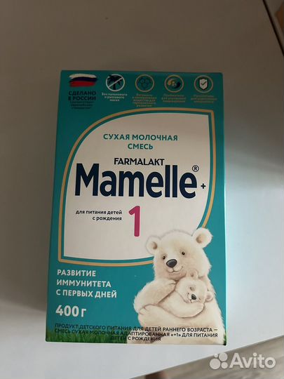Детская смесь mamelle 1