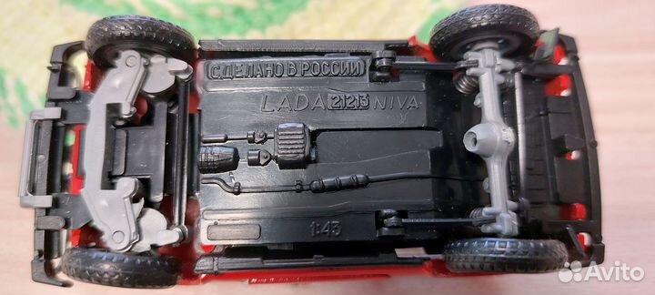 Масштабная модель автомобиля Ваз 21213 