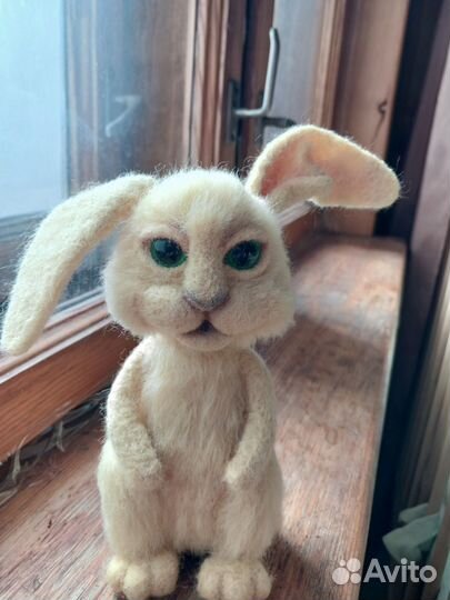 Игрушки ручной работы изшерсти