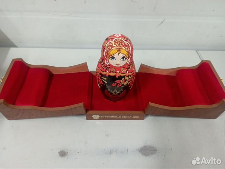 Матрешка сувенирная (штоф/бутылка)