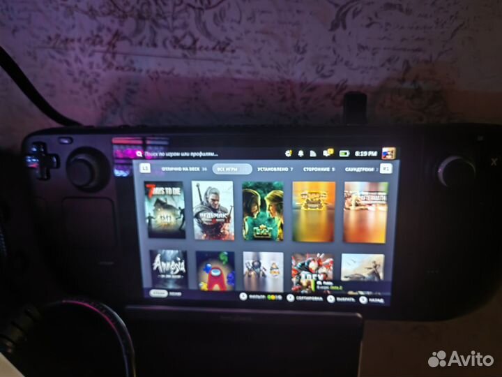 Steam deck 64gb+ sd 256gb+ док станция