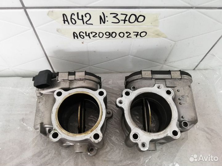 Заслонка дроссельная Мерседес OM642 3.0 CDI