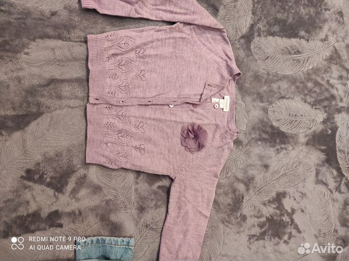 Детская одежда для девочек 92 98 пакетом