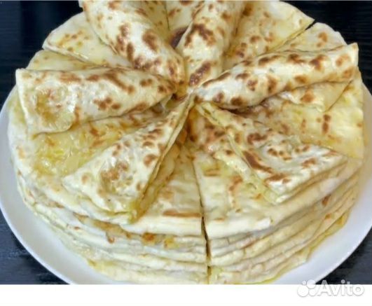 Кавказская кухня халяль.манты, лепешки