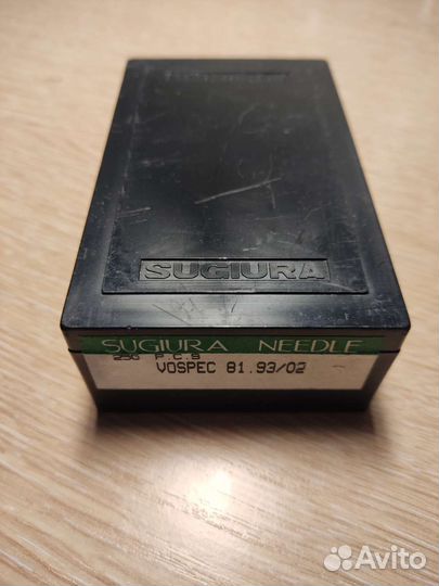 Японские язычковые иглы Sugiura needle vo 81.93/02