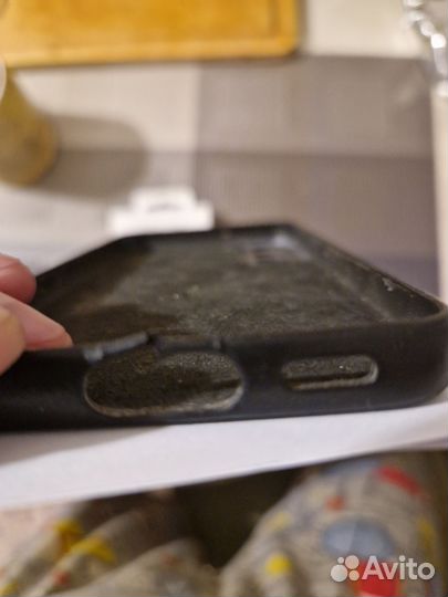 Оригинальный Кожаный чехол Samsung s22