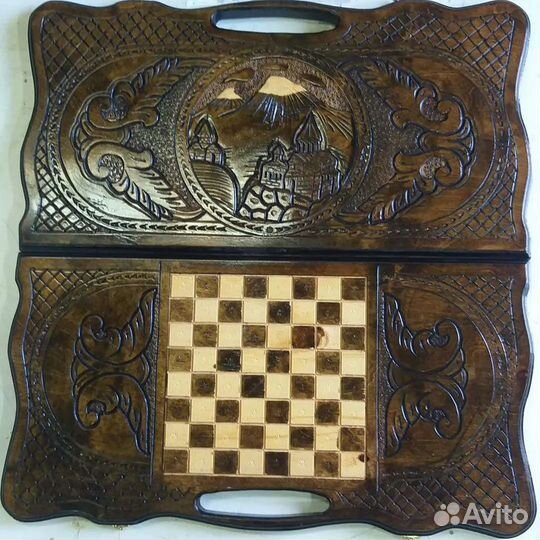 Нарды ручной работы резные