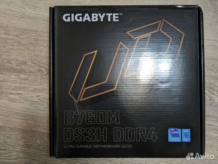 Матер. плата Gigabyte B760M ds3h ddr4