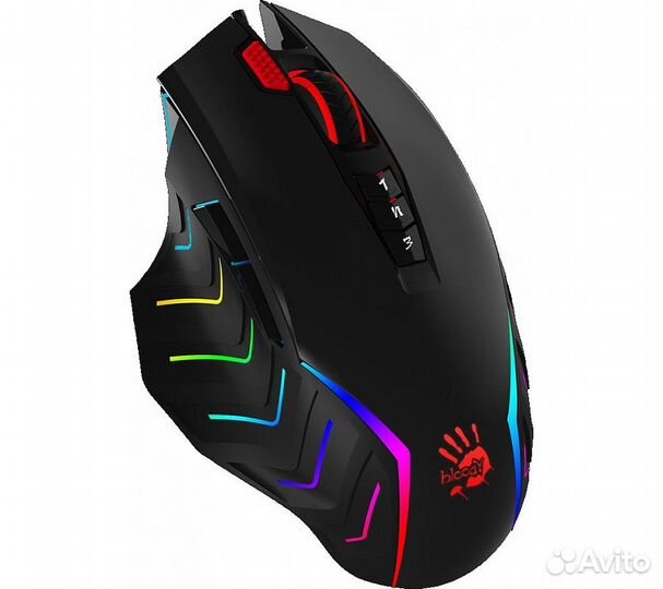 Мышь A4 Bloody J95s серый