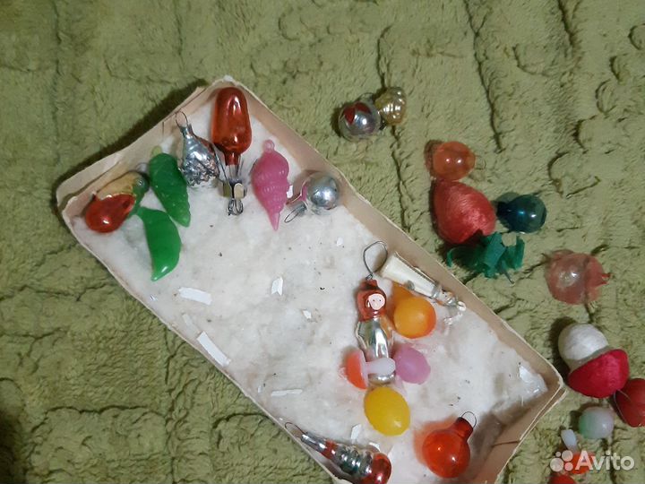 Елочные игрушки малютка СССР