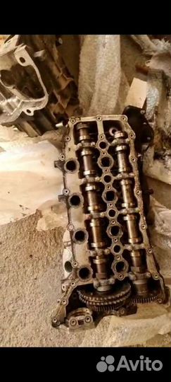 Левая головка гбц range rover