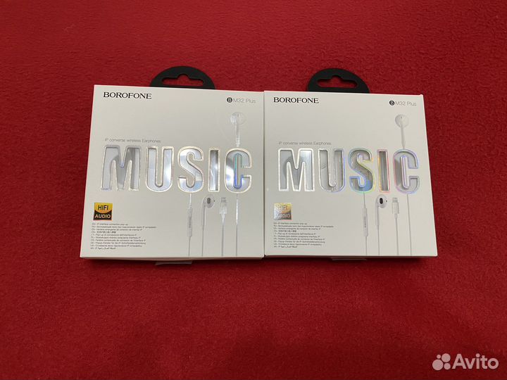 Проводные наушники на iPhone