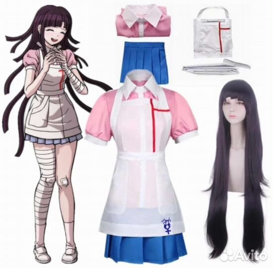 Аниме косплей Микан Тсумики (Данганронпа)