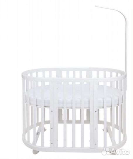 Кроватка трансформер ellipse bed