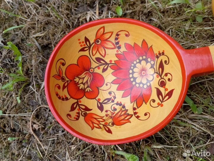 Деревянная посуда хохлома