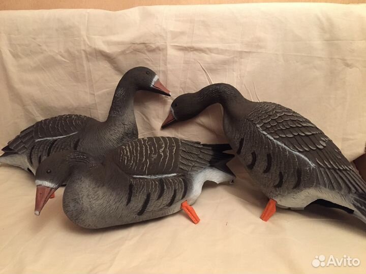 Чучела гусей sport plast Белолобый, Казарка