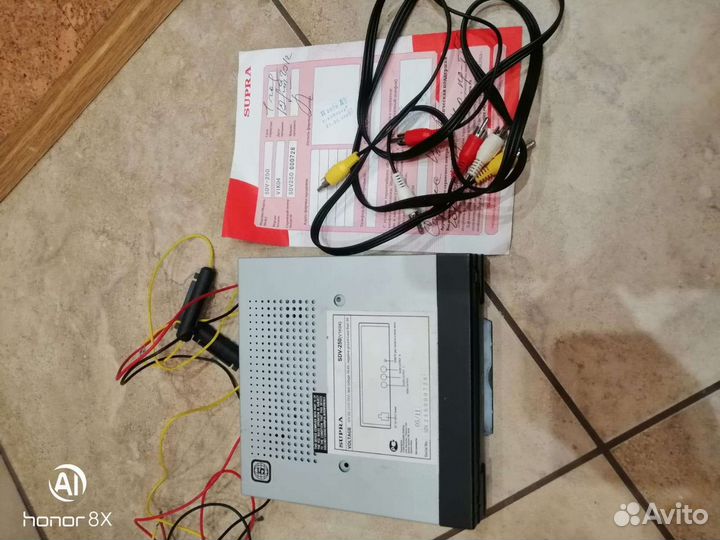 Dvd проигрыватель supra