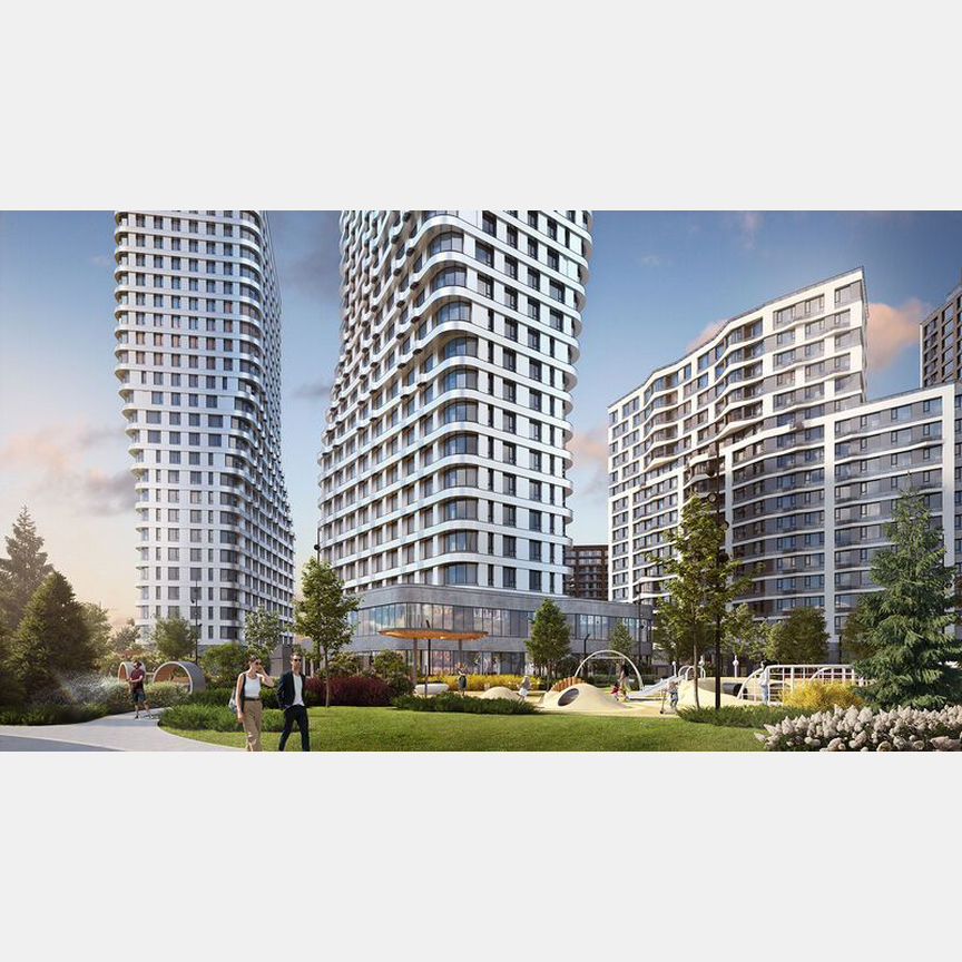 3-к. квартира, 93,1 м², 23/25 эт.