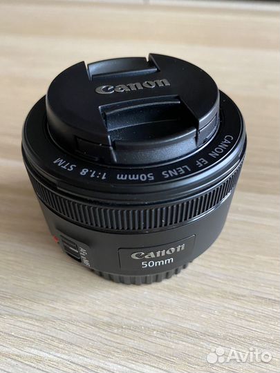 Объектив canon ef 50mm f/1.8 stm