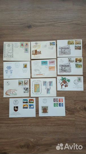 Конверт почтовые Португалия Мозамбик Швейцария