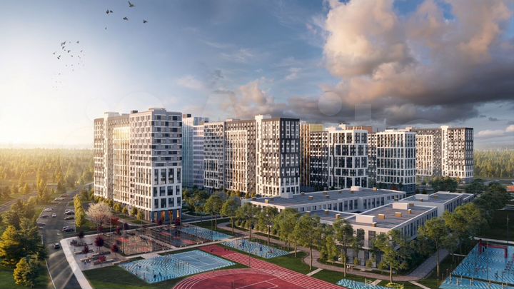 1-к. квартира, 37,8 м², 12/15 эт.