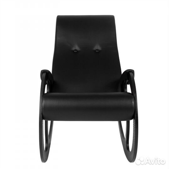 Кресло качалка чёрное