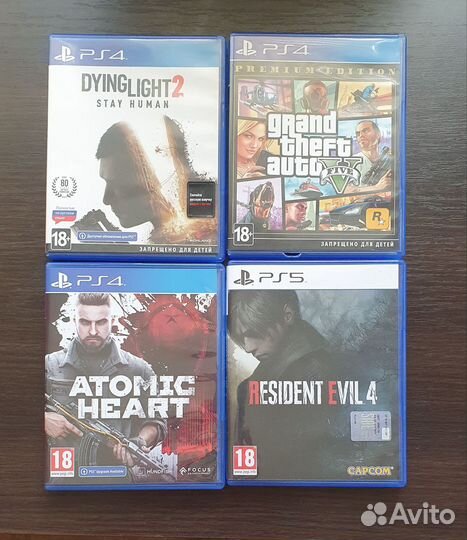 Игры для приставок ps4 ps5.Resident Evil 4.Gta 5