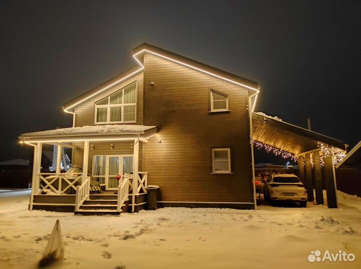 Освещение дюралайтом