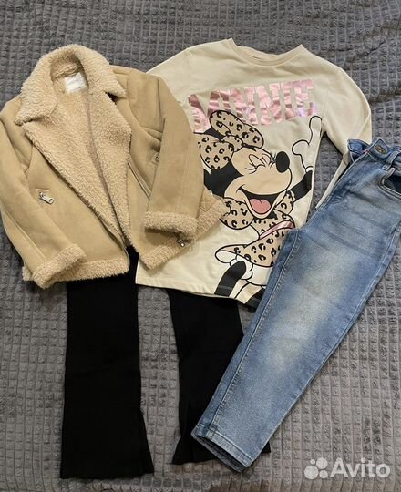 Вещи пакетом на девочку 128-134