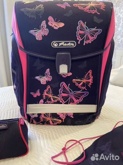 Рюкзак школьный herlitz midi с наполнением