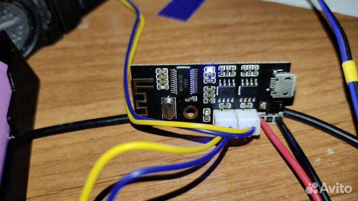 Блютуз аудио модуль с усилителем