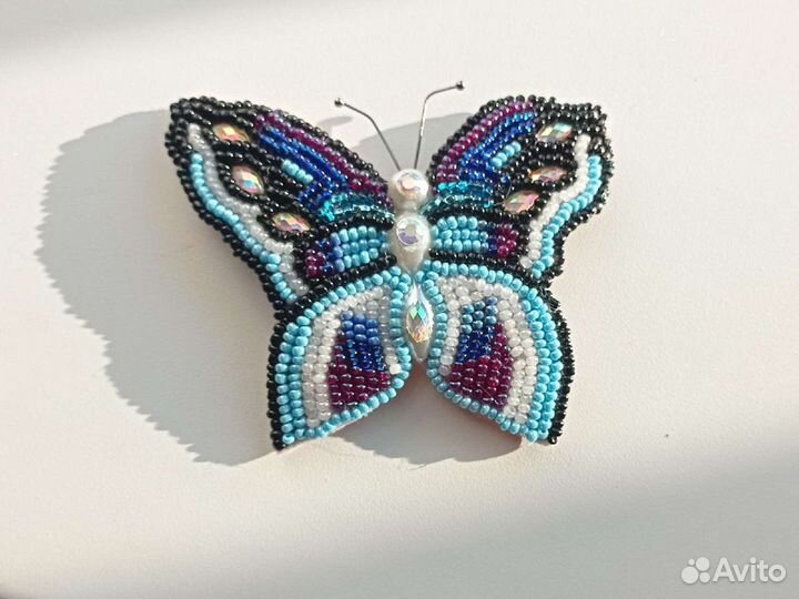 Брошь ручной работы, хендмейд